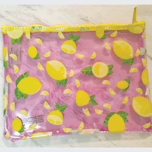 Lemon See Thru Pouch | SunnyLife